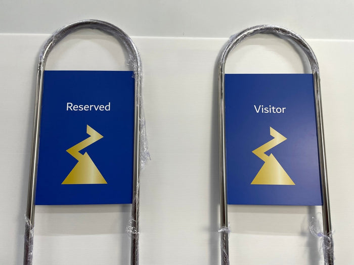ป้ายจอดรถ ป้ายที่จอดรถ Parking Signage ดีไซน์ชัดเจน ทนทาน เหมาะสำหรับอาคารและลานจอดรถ