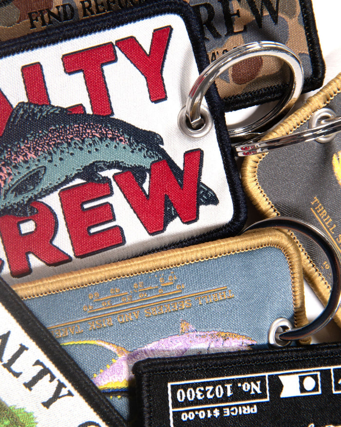 Patch Key Chain - Black