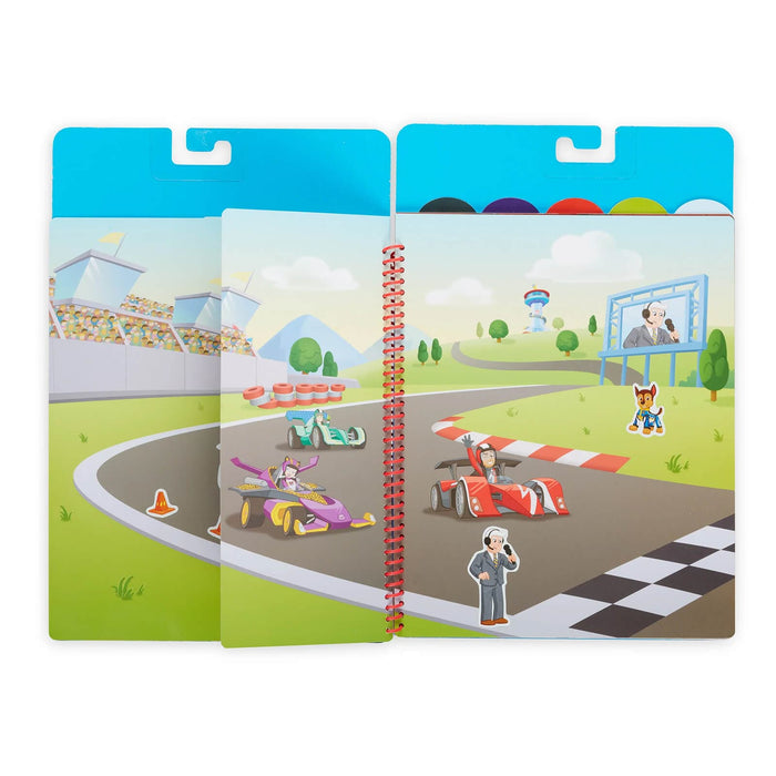 PAW Patrol Restickable Stickers Flip Flap Pad Spiral Book