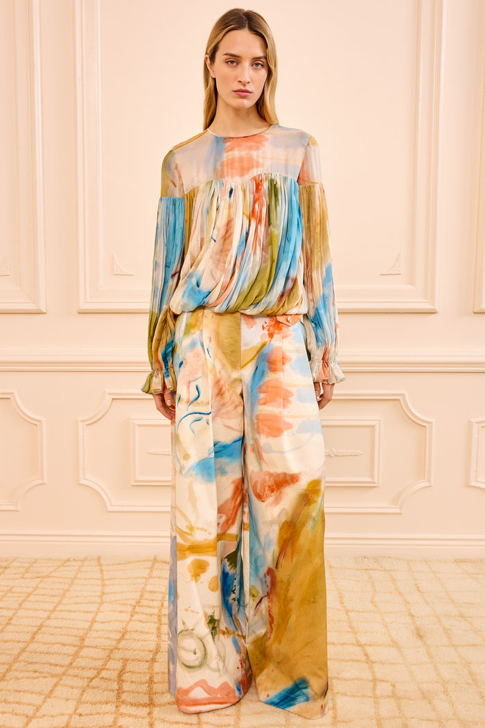 Western Dream Pearl Blouse Matching Set - Complete Look Front | Ulla Johnson