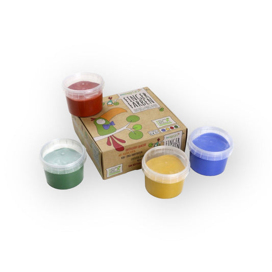Peinture aux doigts | Couleurs primaires