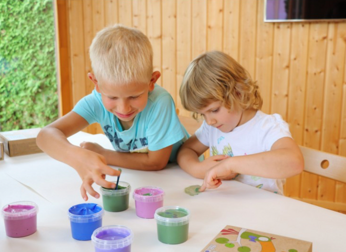 Peinture aux doigts | Couleurs primaires
