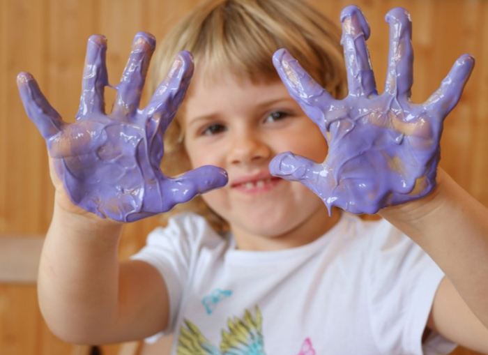 Peinture aux doigts | Couleurs primaires