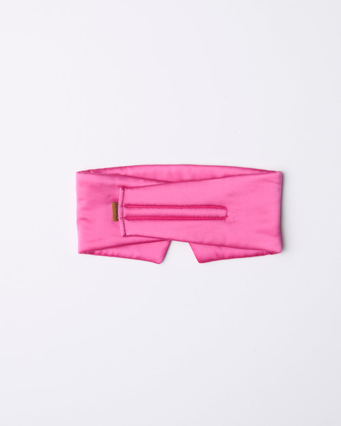 Perfect Pink Block Out Silk Eye Mask