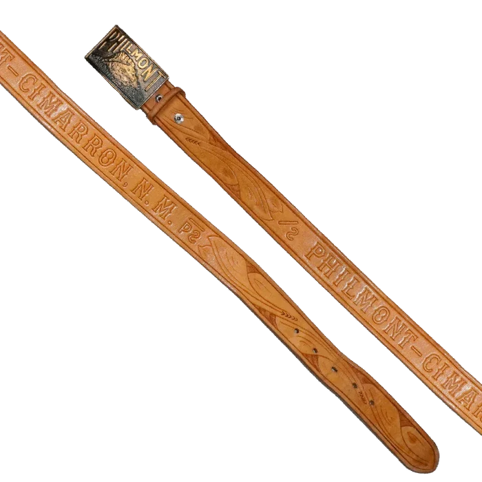 Philmont Ranch Boy Scout Leather Belt - 34, Medium - Army & Outdoors - Belts