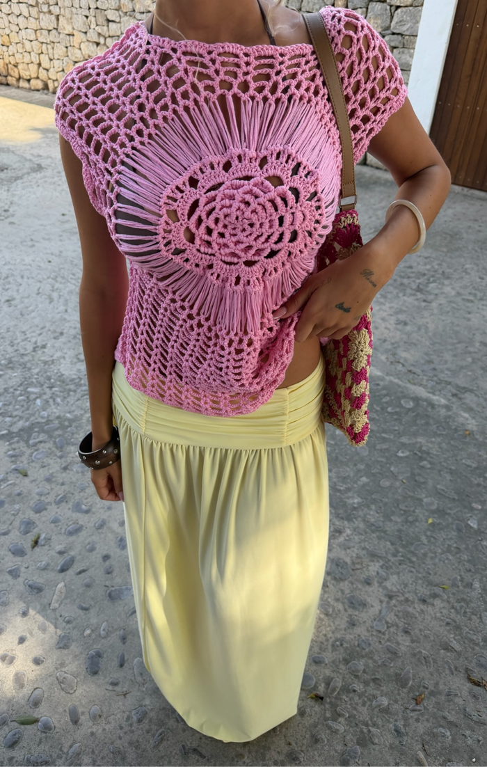 Piggy Cora Crochet Top