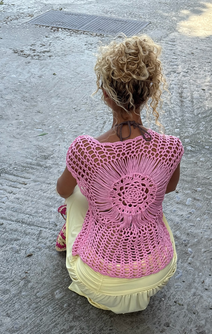 Piggy Cora Crochet Top