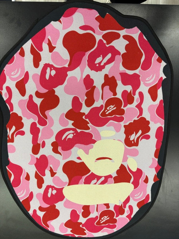 Pink Bape Ape Face Carpet - Accessory - Jawns on Fire Sneakers & Shoes
