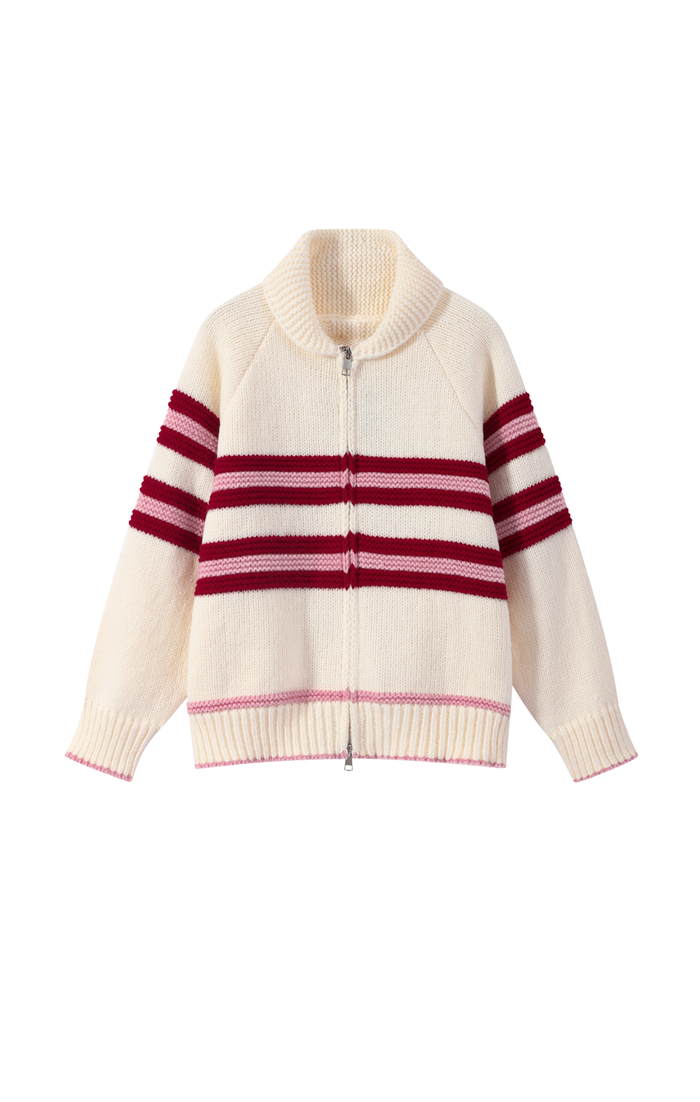 Pink & Red Sunday Jumper