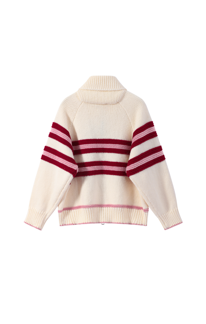 Pink & Red Sunday Jumper