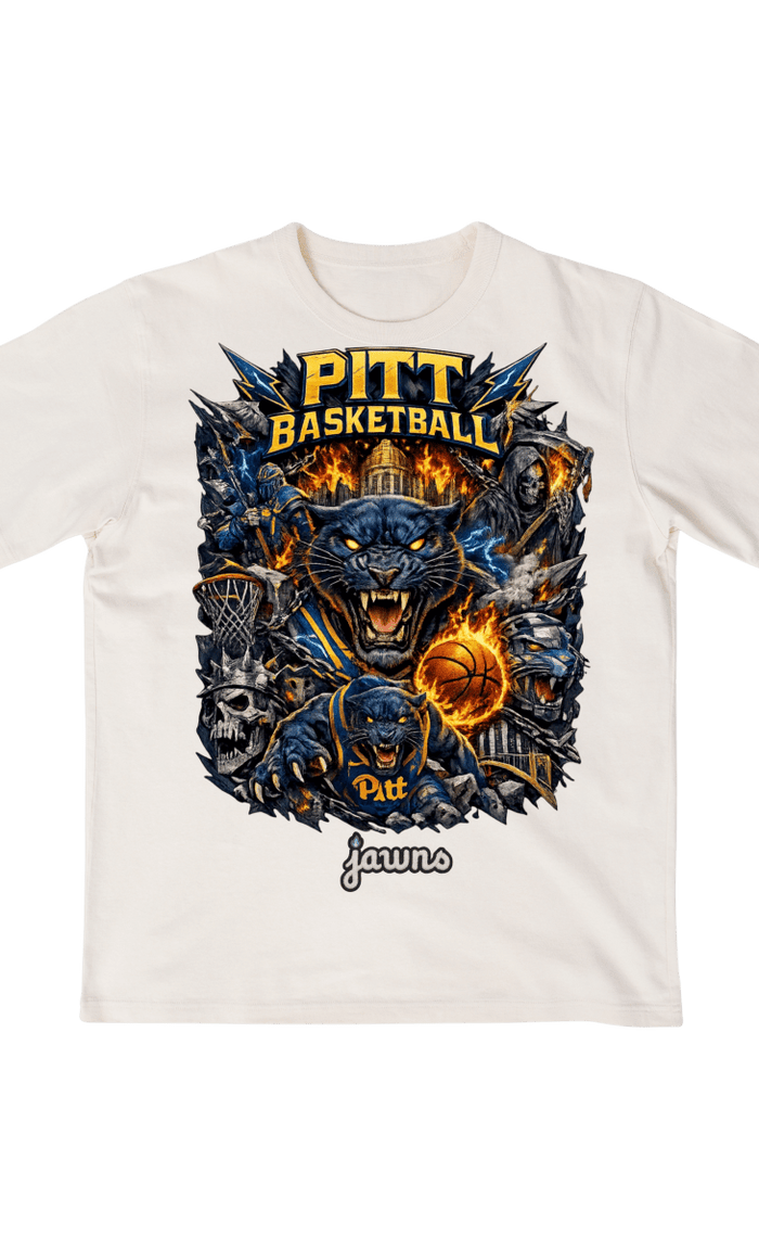 Pittsburgh Panthers Godspeed Streetwear Basketball Shirt - T-Shirt - Jawns on Fire Sneakers & Shoes