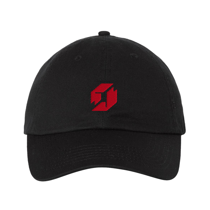 Planstin Dad Hat (Black and Red)