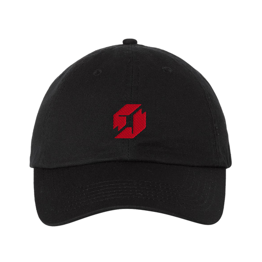 Planstin Dad Hat (Black and Red)