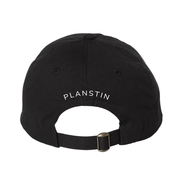 Planstin Dad Hat (Black and Red)