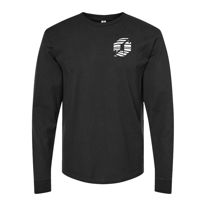 Planstin Rock Wave Long Sleeve T-Shirt (Black)