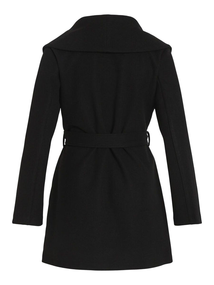 POKO COLLAR COAT (BLACK)