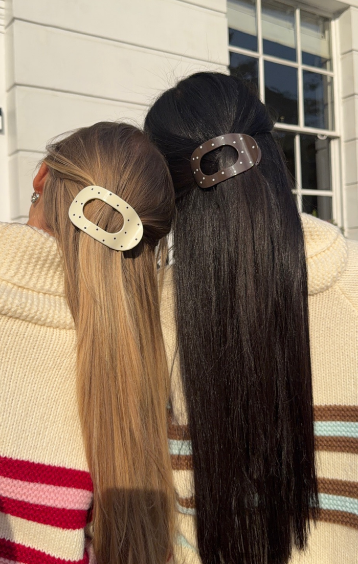 Polka Dot Hair Clasp