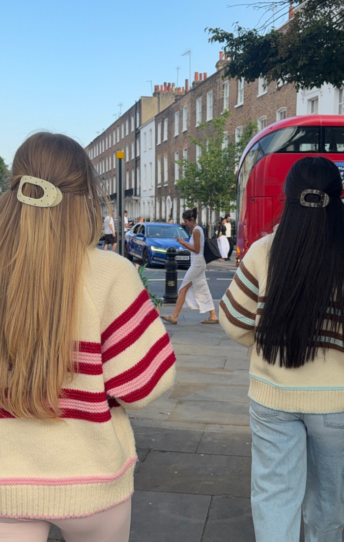 Polka Dot Hair Clasp