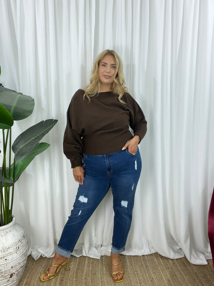 Polly Jumper - Chocolate