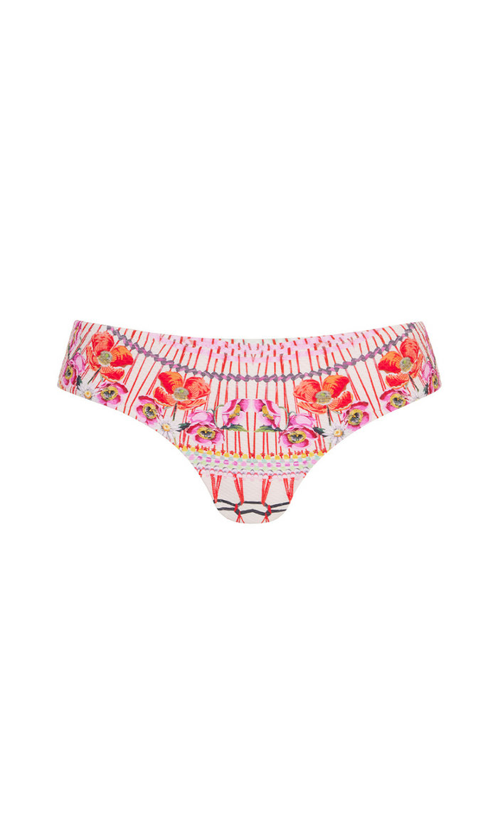 Pomegranate Hipster Bikini Bottom - Pink Mix