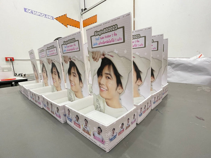 กล่องดิสเพลย์ ถาด POP Display สินค้า ดีไซน์โดดเด่น เหมาะสำหรับโชว์สินค้าและงานโปรโมชัน