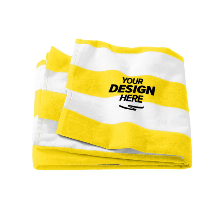 Port Authority Cabana Stripe Beach Towel