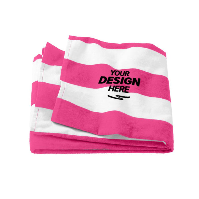 Port Authority Cabana Stripe Beach Towel