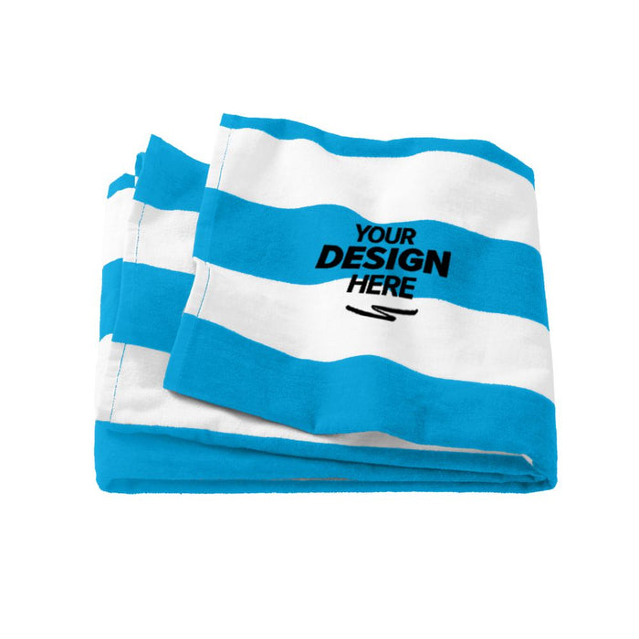 Port Authority Cabana Stripe Beach Towel