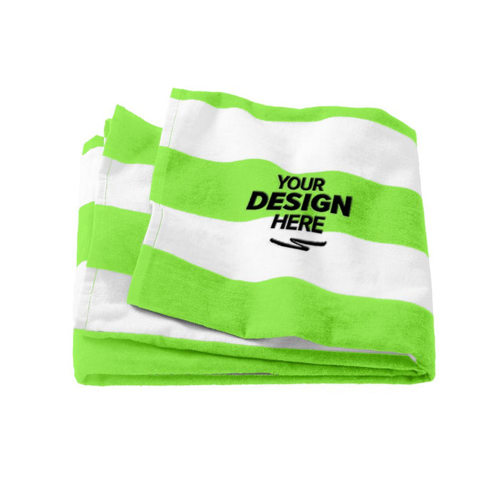 Port Authority Cabana Stripe Beach Towel