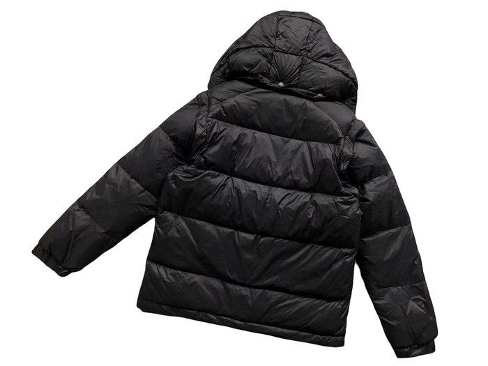 Prada Nylon Detachable Down Jacket Black