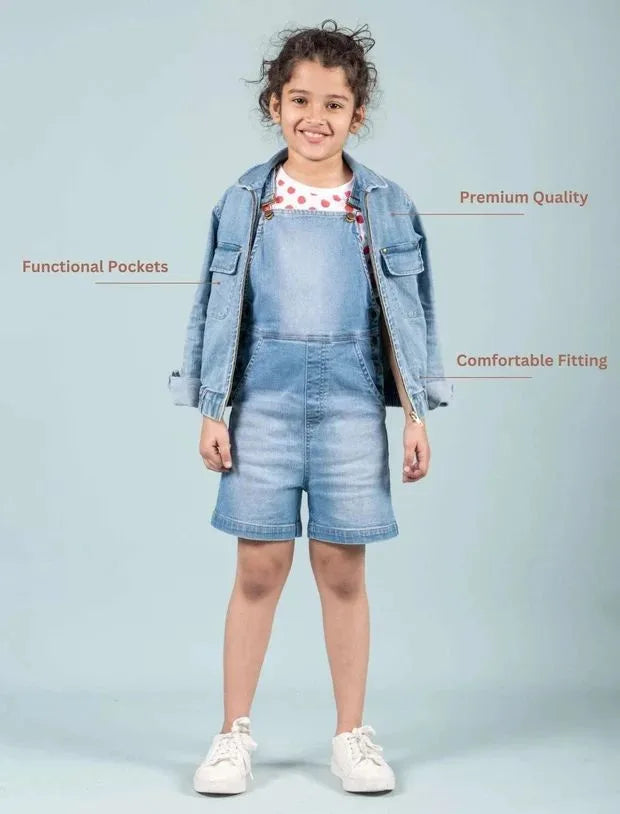denim Jacket for girls-Tweeny Mini
