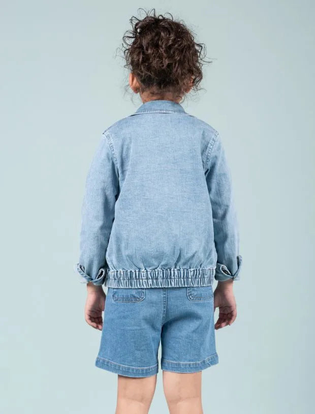 denim Jacket for girls-Tweeny Mini