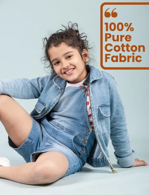 denim Jacket for girls-Tweeny Mini