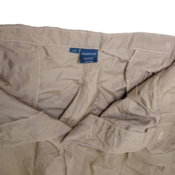 Propper Khaki BDU Ripstop Trousers - XLarge - Army & Outdoors - Combat Trousers