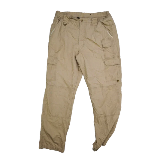 Propper Khaki Ripstop Utility Trousers - 36x34, Large - Army & Outdoors - Cargo Trousers