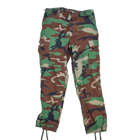 Propper Woodland BDU Ripstop Trousers - Medium - Army & Outdoors - Combat Trousers