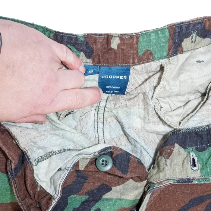 Propper Woodland BDU Ripstop Trousers - Medium - Army & Outdoors - Combat Trousers