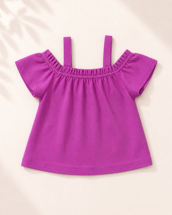 Pure Cotton Magenta Top -Tweeny Mini