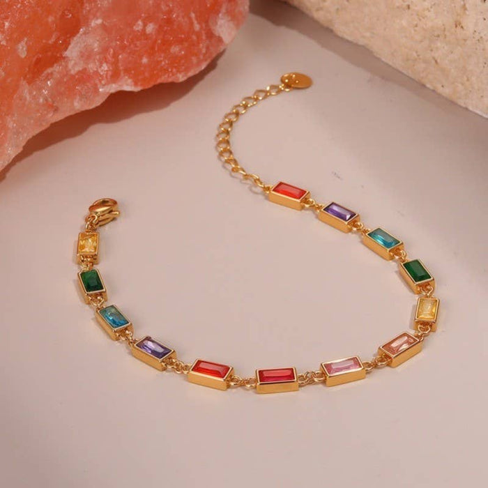 RAINBOW CRYSTAL BRACELET 40B5265