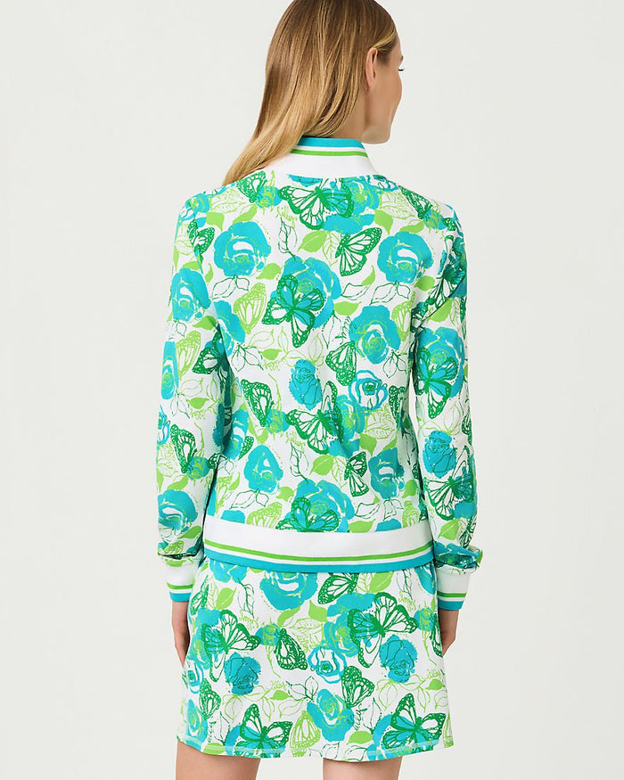 Lilly Pulitzer - Regate Jacket Upf 50 Plus - Resort White Monarch Rose