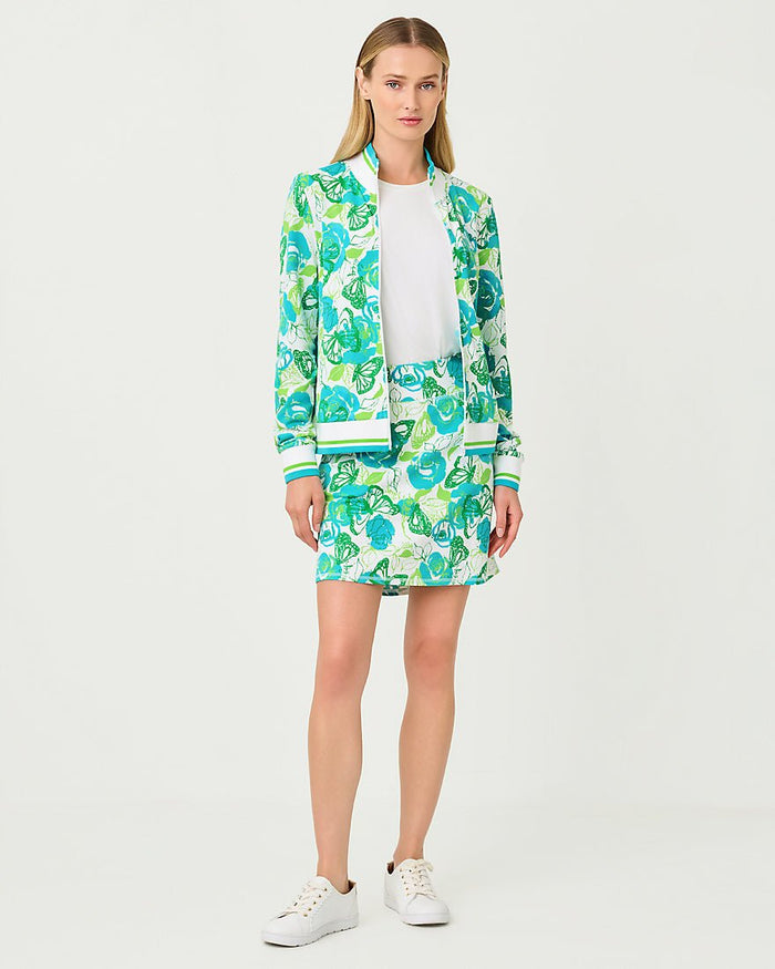 Lilly Pulitzer - Regate Jacket Upf 50 Plus - Resort White Monarch Rose