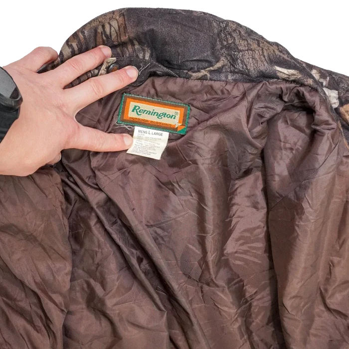 Remington Mossy Oak Field Jacket - Large - Army & Outdoors - Field Jackets