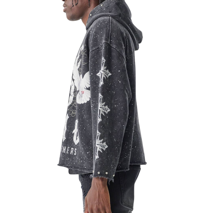 Rise And Shine French-Terry Hoodie Taker