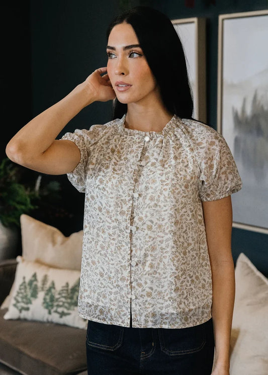 Romantic Ruffle Blouse