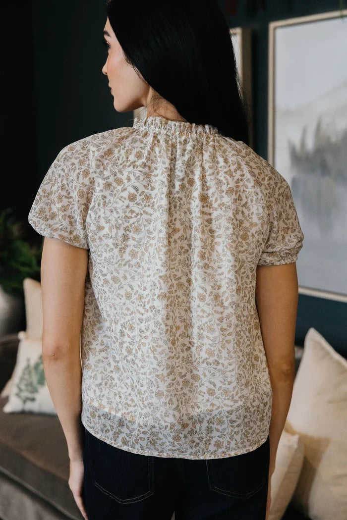 Romantic Ruffle Blouse