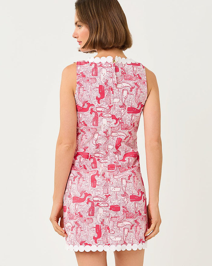Lilly Pulitzer - Romey Shift Romper - Paradise Punch Thar She Blows