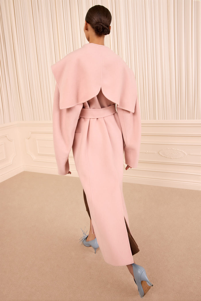 Rory Wool Coat - Powder