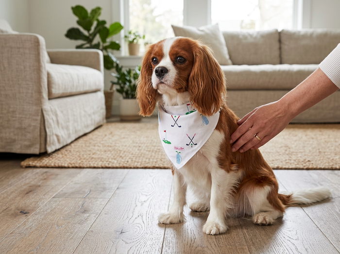 Sant and Abel Dog Bandana — S-M — view 4