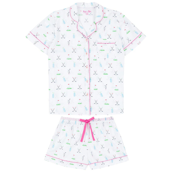 Sant and Abel Women's Golf Short PJ Set
