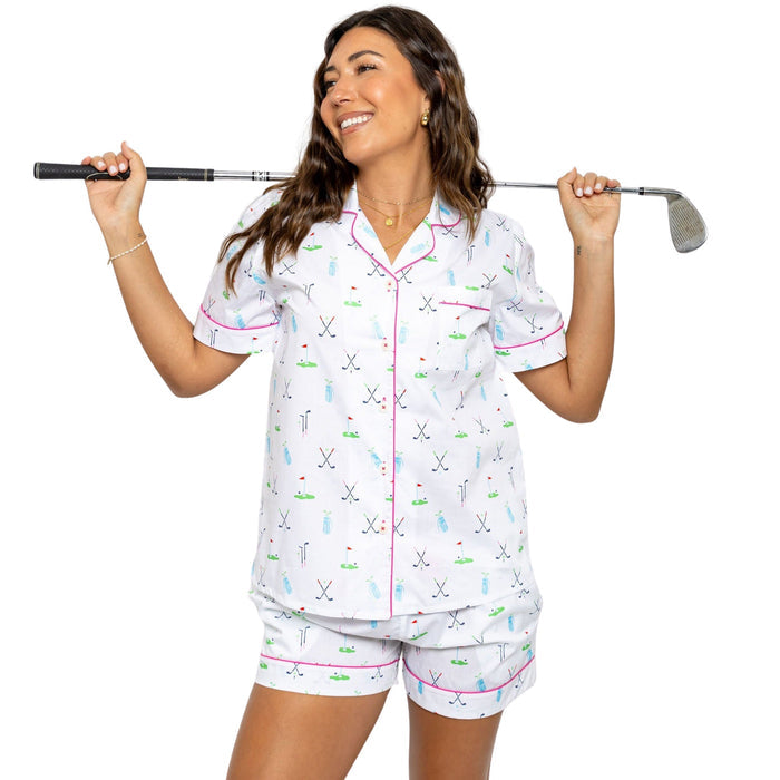 Sant and Abel Women's Golf Short PJ Set